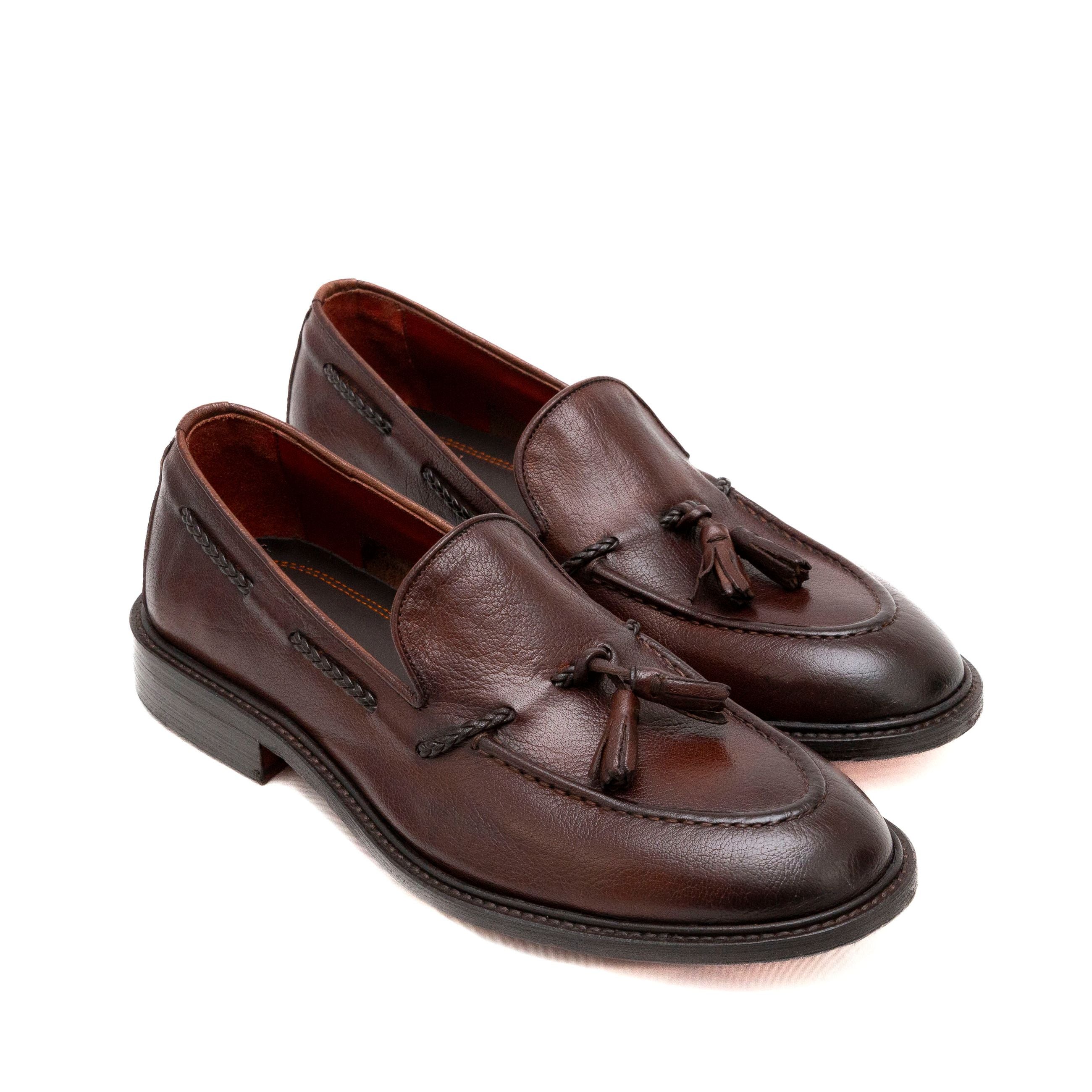 MUSTO Mocassini uomo PELLE SPAZZOLATA ATRANI AE52 - Musto Calzature srl