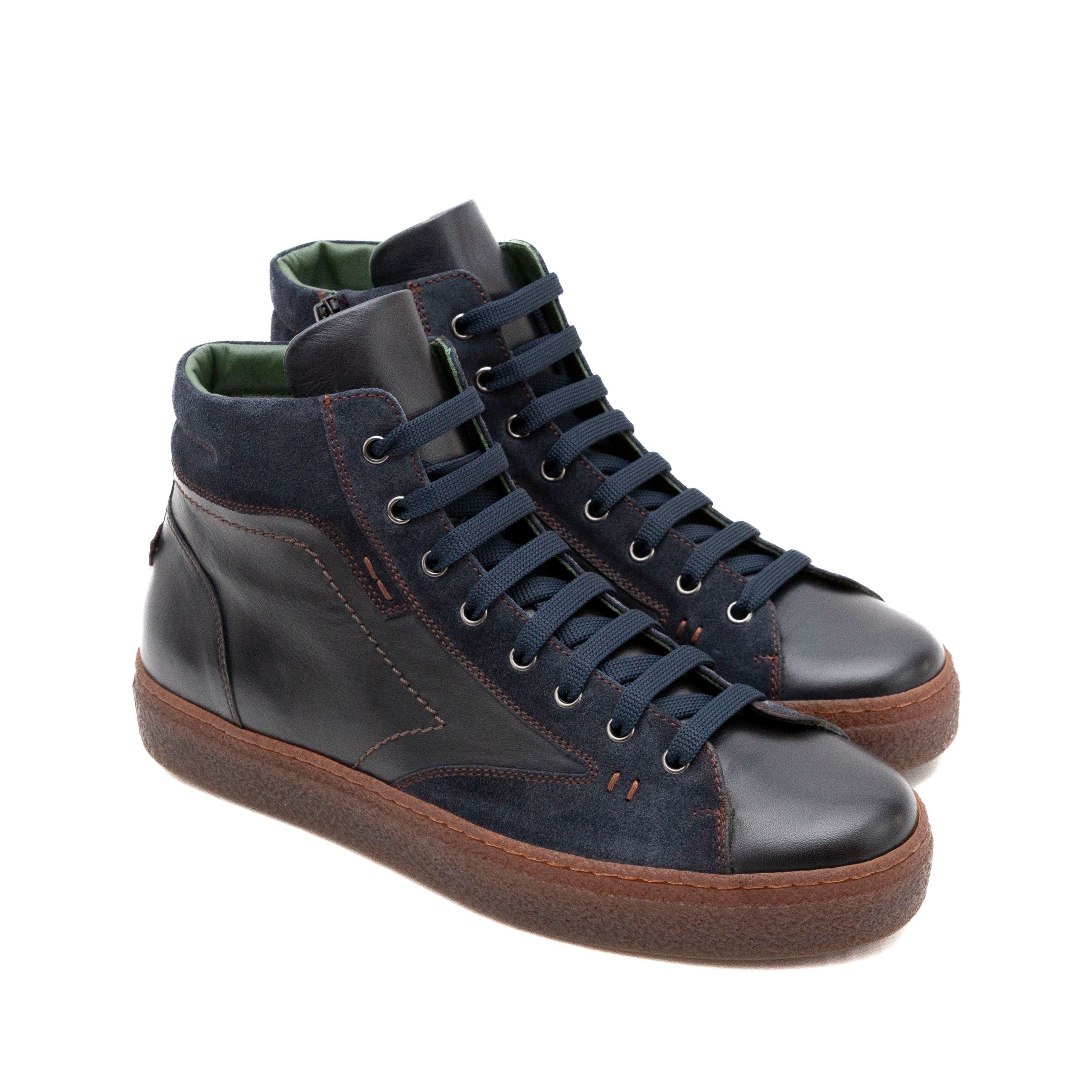 GALIZIO TORRESI Sneakers uomo pelle+camoscio 324048/25 - Musto Calzature srl