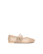 NEROGIARDINI Ballerine tessuto + pelle E615001D - Musto Calzature srl