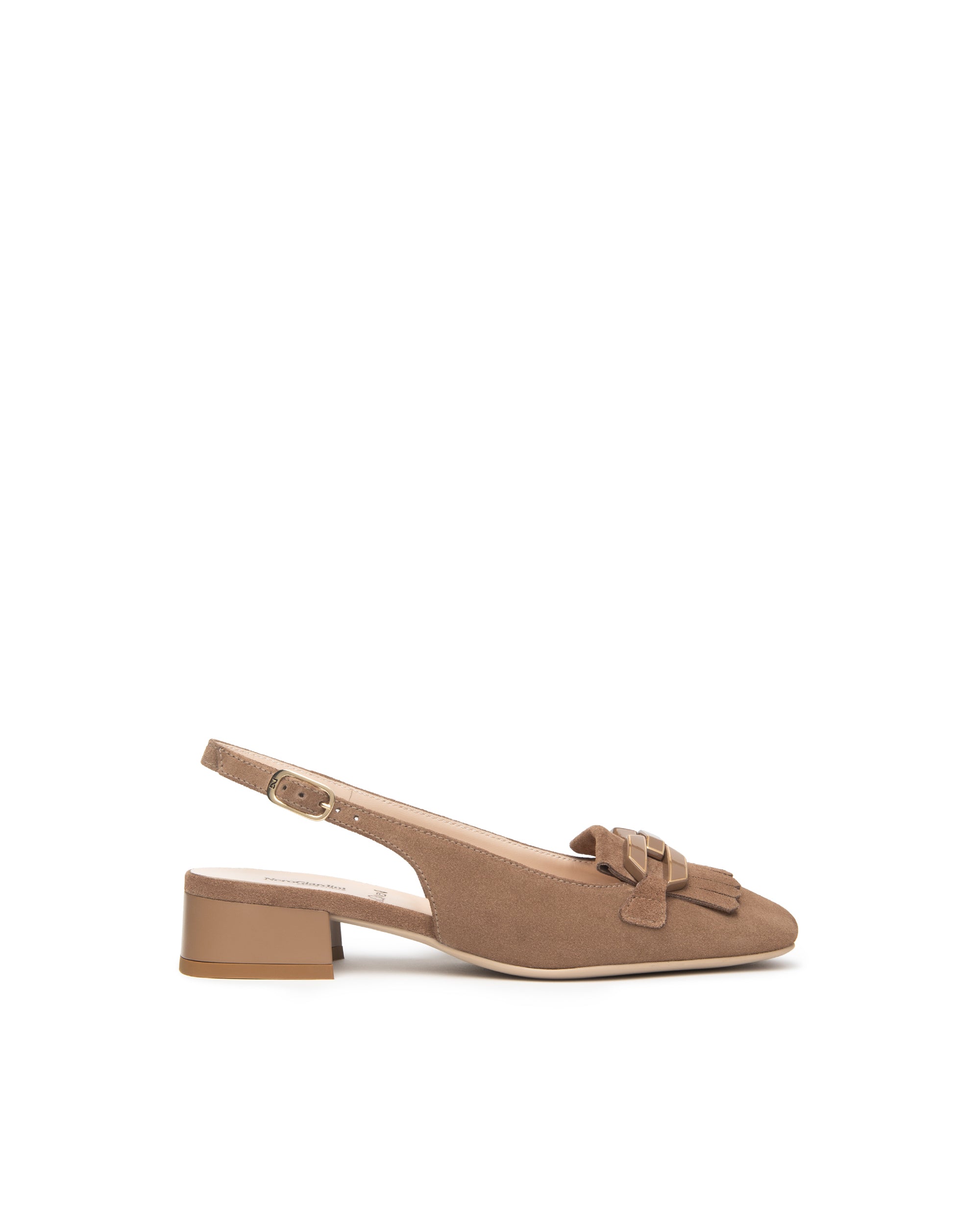 NEROGIARDINI Decolletè tacco basso Camoscio E615501D - Musto Calzature srl