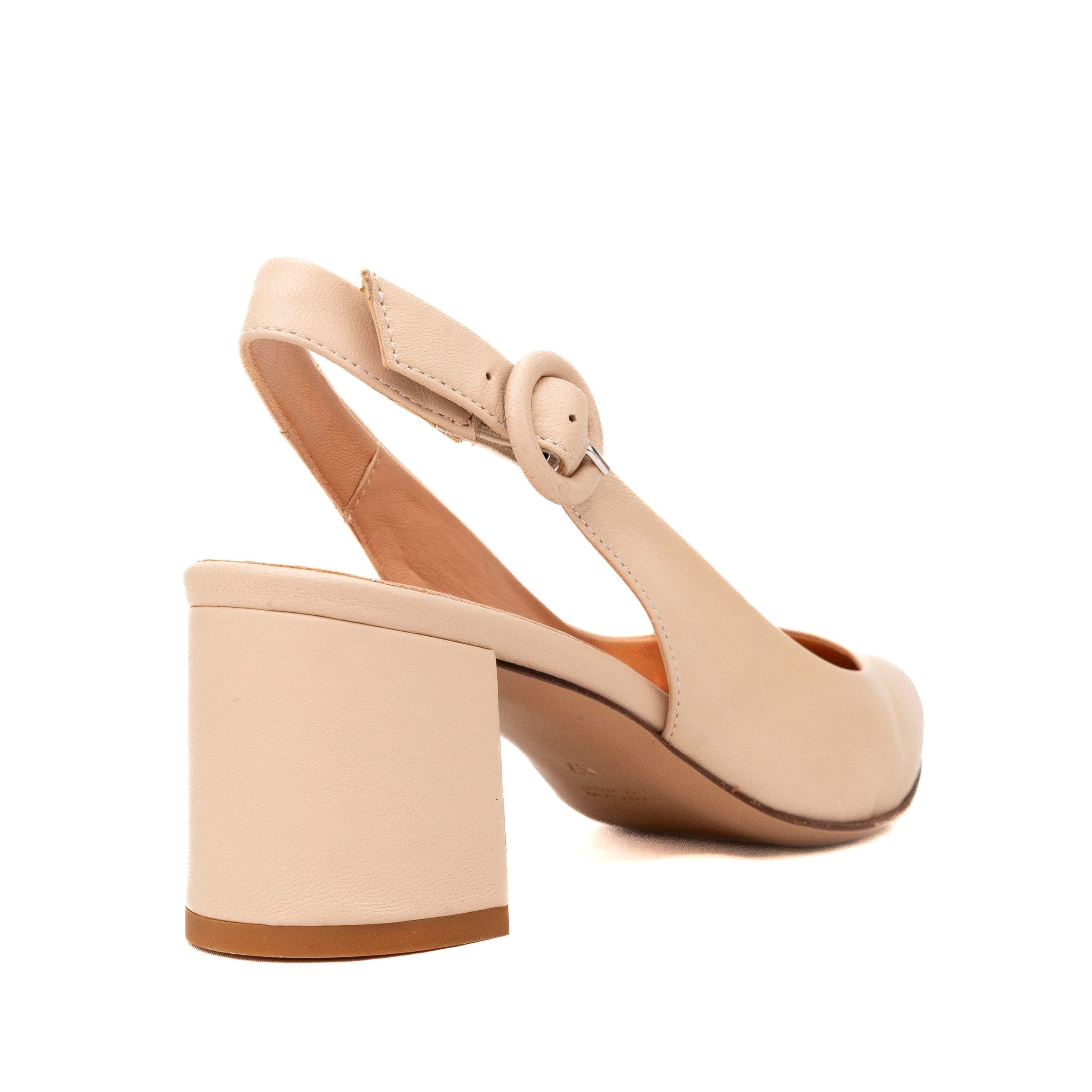 MUSTO Decolletè in pelle tacco largo Iside - Musto Calzature srl