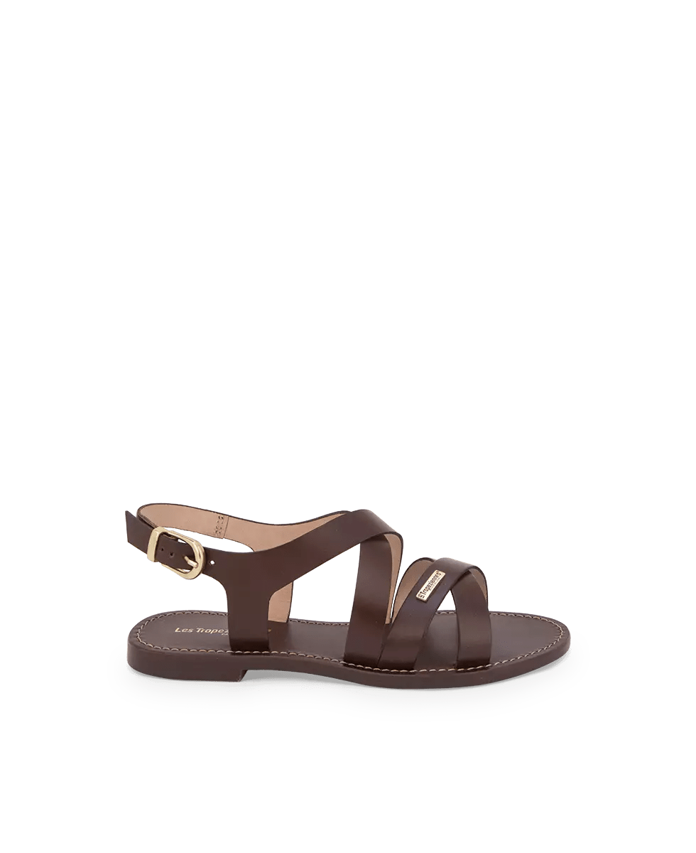 LES TROPEZIENNES Sandali bassi Pelle HAGMA C331516 - Musto Calzature srl