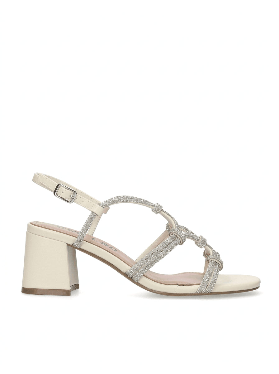 BIBI LOU Sandali tacco medio STRASS QUAIL 958Z00HG - Musto Calzature srl