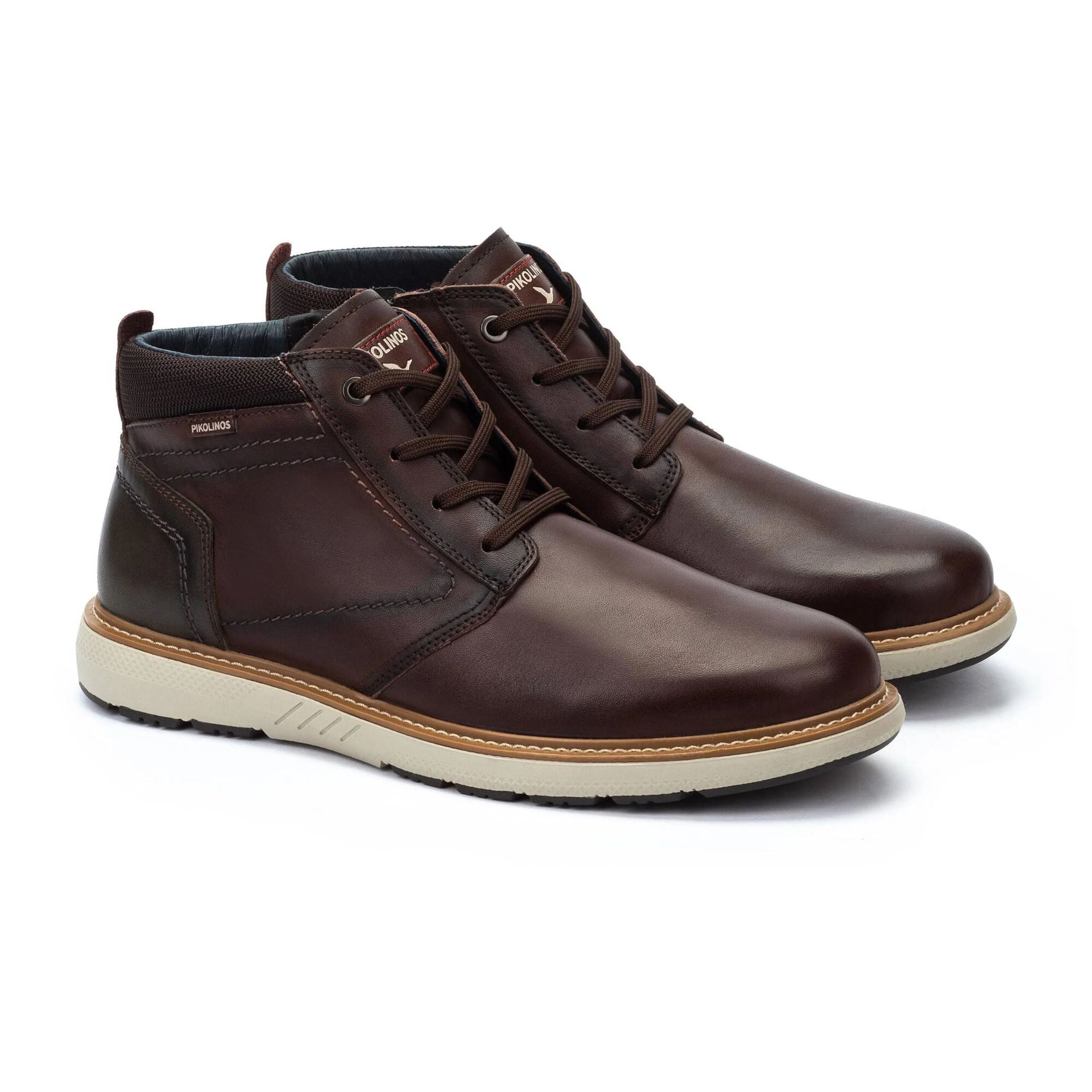Pikolinos Polacchini da uomo in pelle bicolore BILBAO - Musto Calzature srl