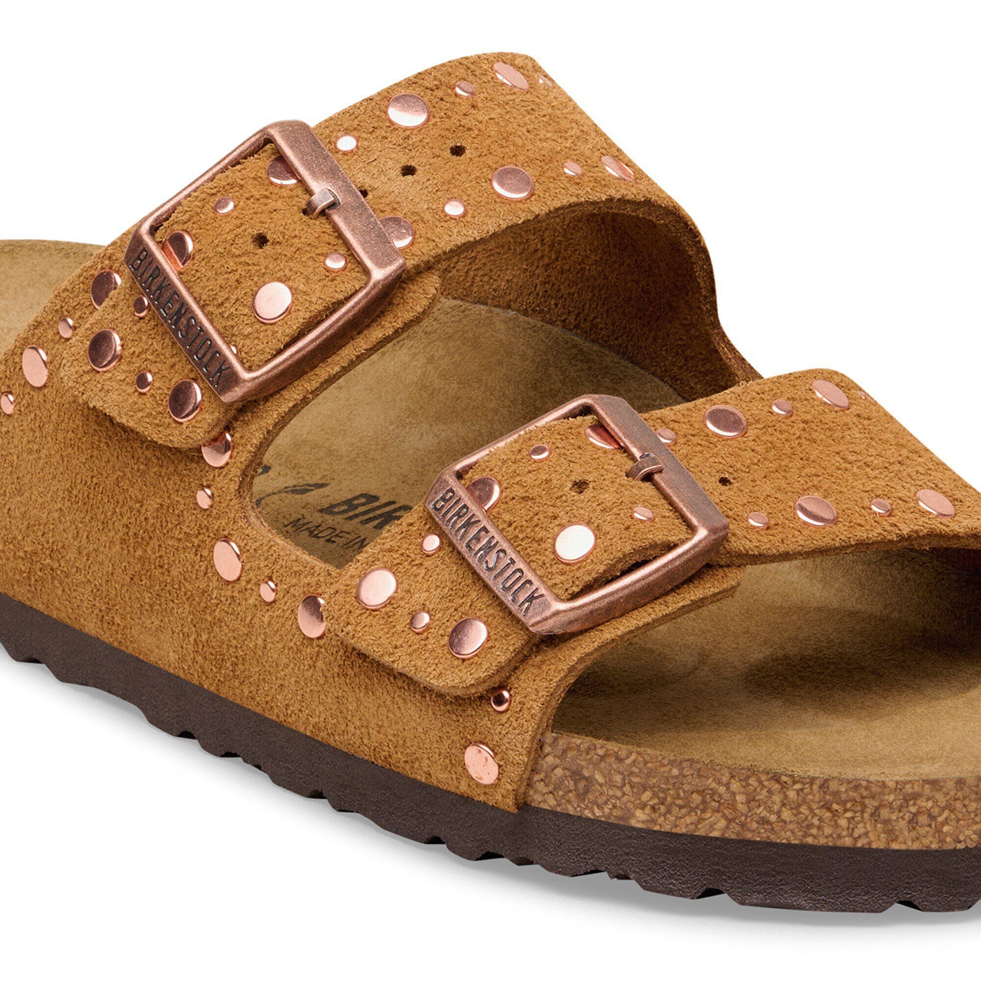 BIRKENSTOCK Sandali Camoscio ARIZONA RIVET 1031731 - Musto Calzature srl