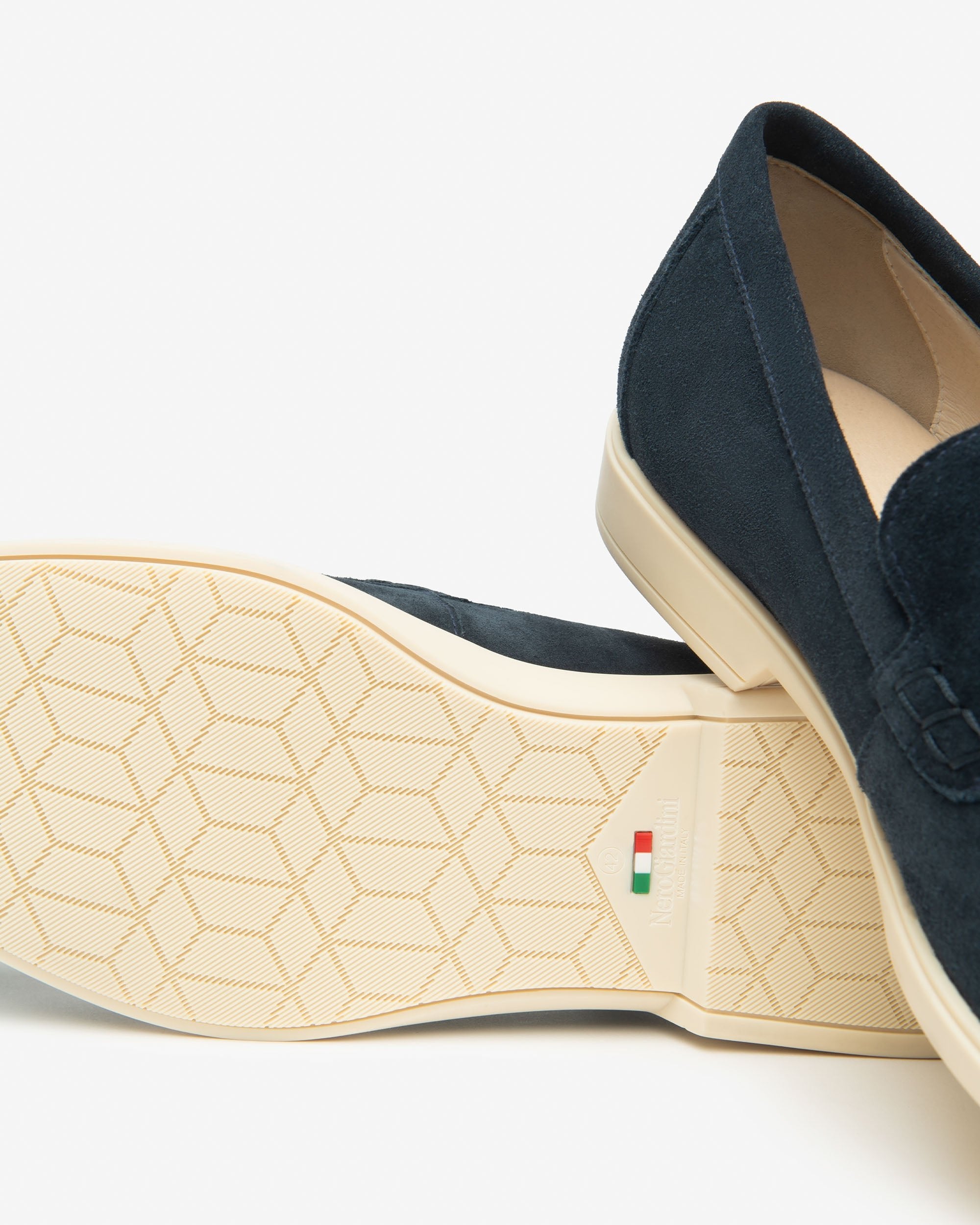 NEROGIARDINI Mocassini uomo Camoscio E601060U - Musto Calzature srl