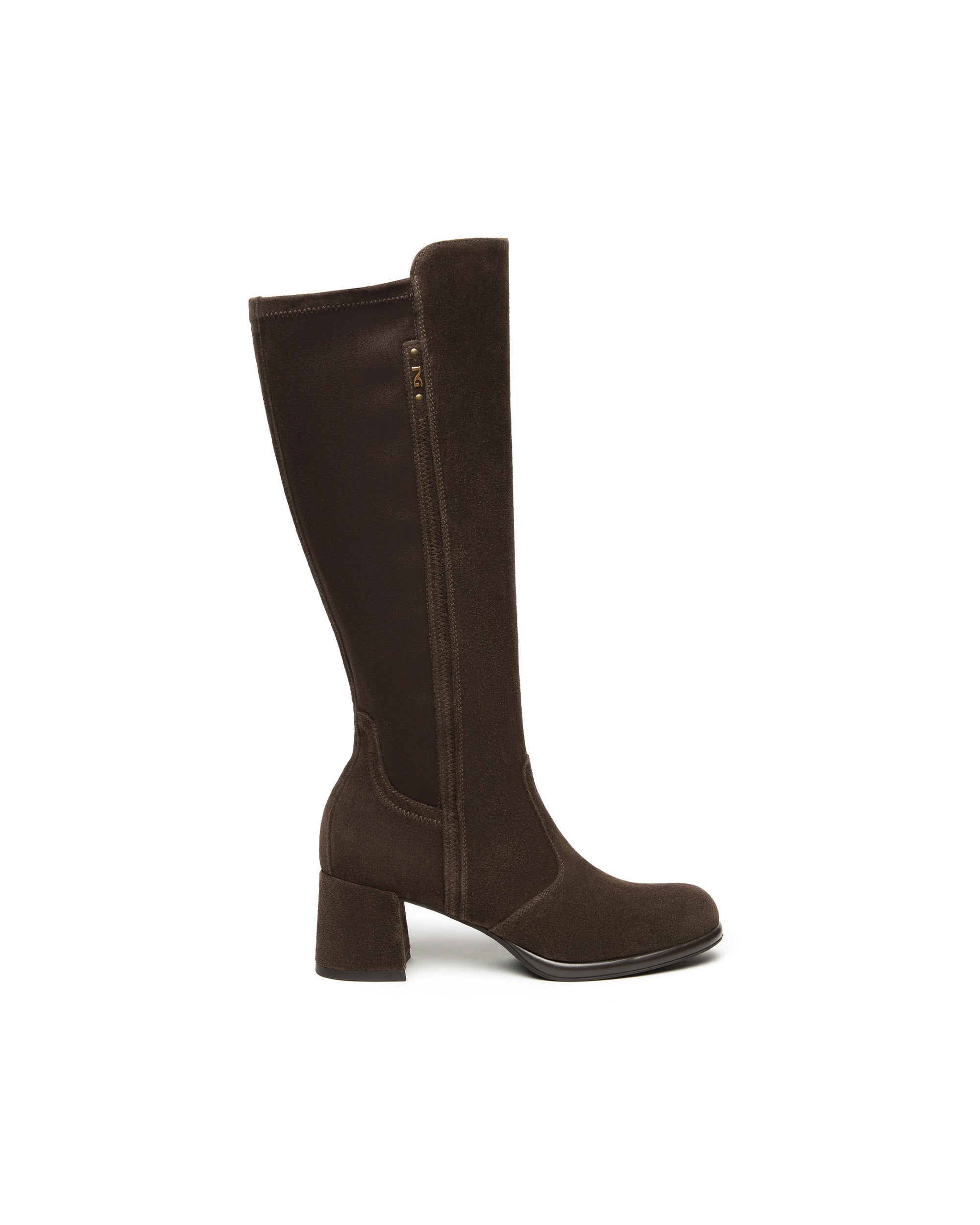 NeroGiardini stivali da donna in pelle scamosciata - Musto Calzature srl