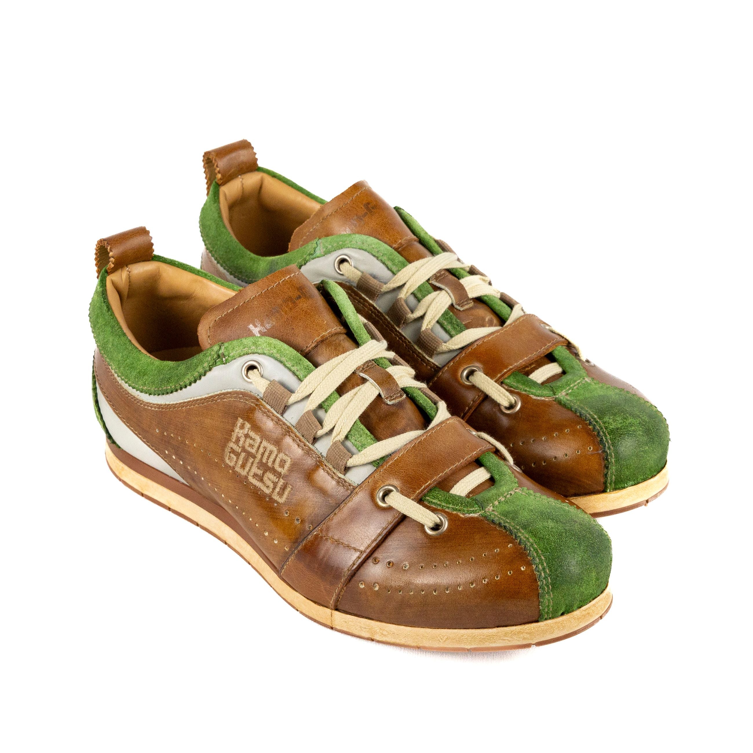 KAMO - GUTSU Sneakers uomo pelle+camoscio TIFO - 017/S - Musto Calzature srl